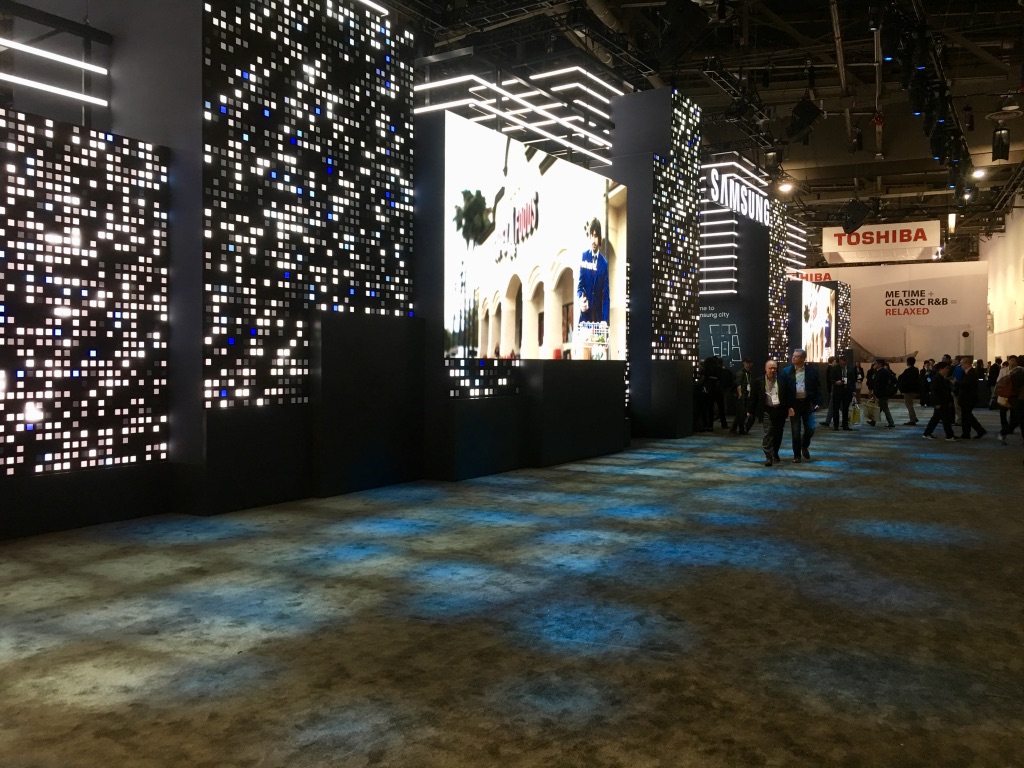 CES Samsung Booth